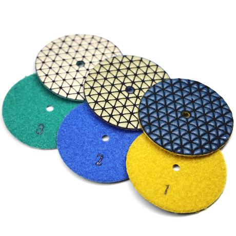 3-этапные полировальные диски для сухой полировки